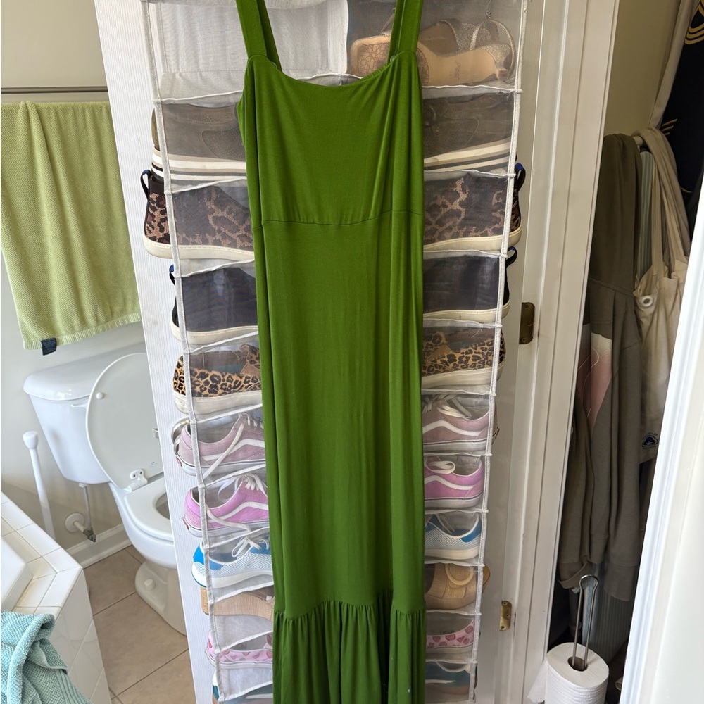 Banana Republic Vibrant Green Dress